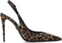 Dolce & Gabbana Pumps met patroon Bruin Dames - Thumbnail 1