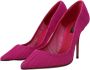 Dolce & Gabbana Roze Tule Stiletto Hoge Hakken Pumps Schoenen Pink Dames - Thumbnail 2