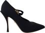 Dolce & Gabbana Kristal Stretch Pumps Schoenen Black Dames - Thumbnail 1