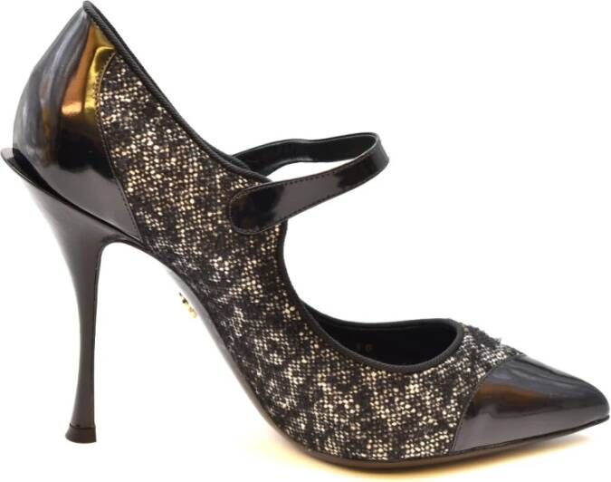 Dolce & Gabbana Verhoog je stijl met deze lage pumps Black Dames