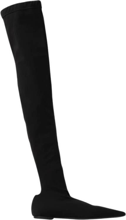 Dolce & Gabbana Puntige Overknee Laarzen