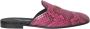 Dolce & Gabbana Python Logo Platte Sandalen Schoenen Multicolor Dames - Thumbnail 1