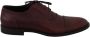 Dolce & Gabbana Rode Bordeaux Leren Formele Schoenen Red Heren - Thumbnail 2