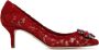 Dolce & Gabbana Kristalversierde hakken pompen Rood Red Dames - Thumbnail 1