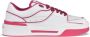 Dolce & Gabbana Roma Lage Sneakers Roze Dames - Thumbnail 1