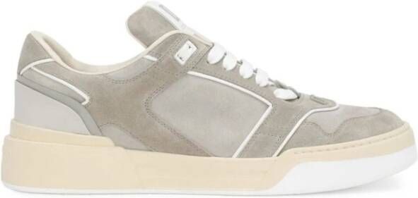 Dolce & Gabbana Roma Mixed Material Sneakers