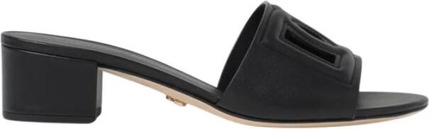 Dolce & Gabbana Roze Blokhak Sandalen
