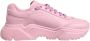 Dolce & Gabbana Roze Leren Daymaster Lage Sneakers - Thumbnail 1