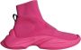 Dolce & Gabbana Roze Logo Print Hoge Sneakers Pink Heren - Thumbnail 9