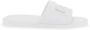 Dolce & Gabbana Rubberen Slides met DG Millennials Logo White Heren - Thumbnail 6