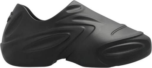 Dolce & Gabbana Zwarte rubberen lage sneakers Black Heren