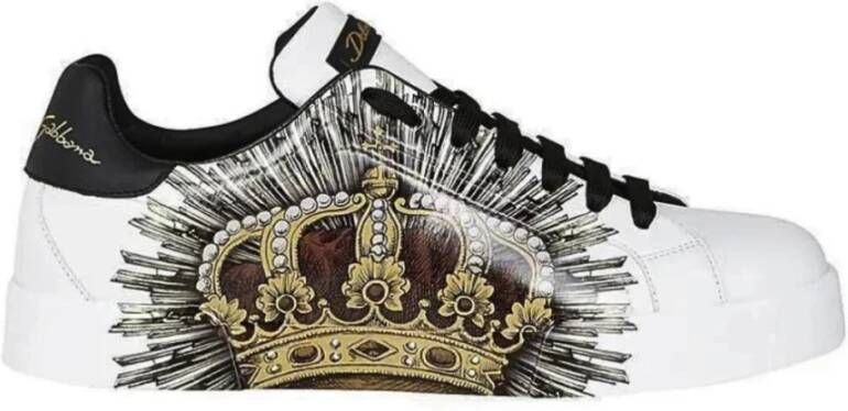 Dolce & Gabbana Sacred Heart Portofino Sneakers