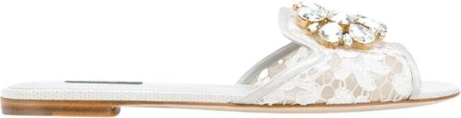 Dolce & Gabbana Sandalen Licht Grijs Gray Dames