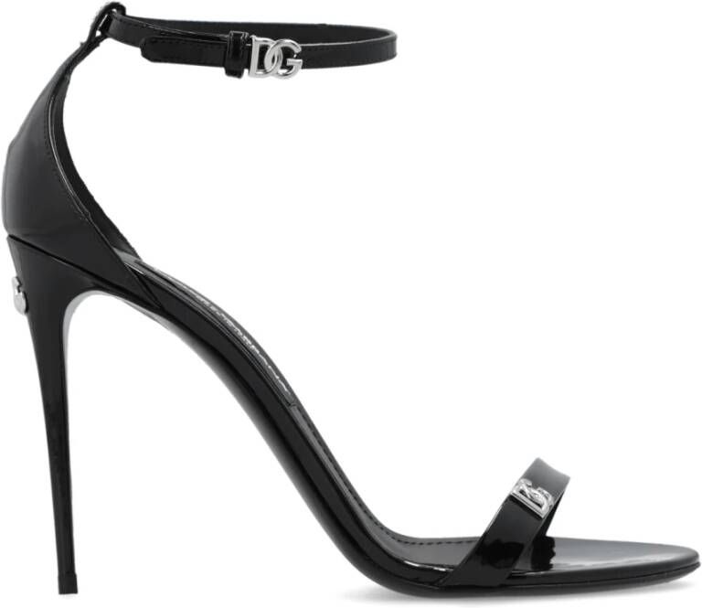 Dolce & Gabbana Sandalen met hak Black Dames