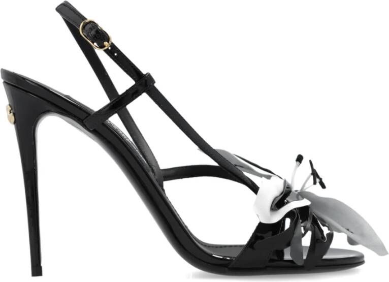 Dolce & Gabbana Sandalen met hak Black Dames