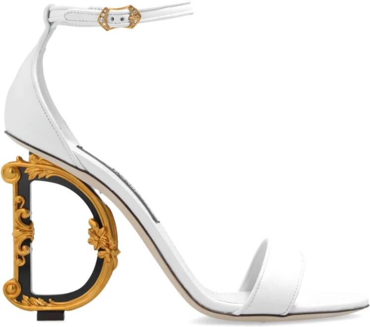 Dolce & Gabbana Sandalen met hak White Dames