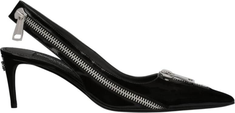 Dolce & Gabbana Sandalen met hoge hakken Zwart Dames