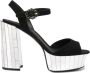 Dolce & Gabbana Sandalen met hoge hakken Zwart Dames - Thumbnail 1