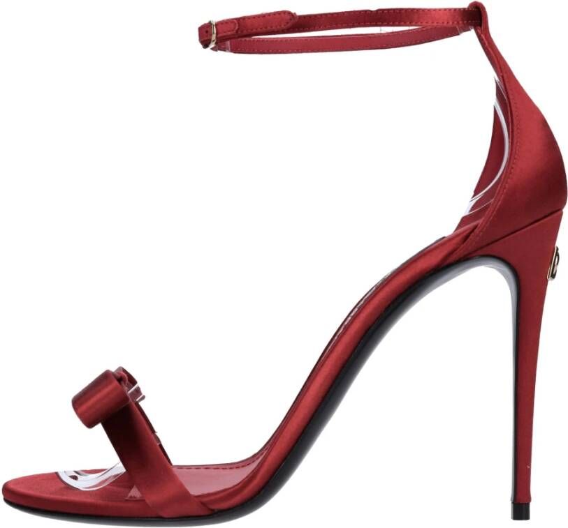 Dolce & Gabbana Sandalen Rood
