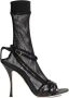 Dolce & Gabbana Hoge hak sandalen met gekruiste bandjes Black Dames - Thumbnail 2