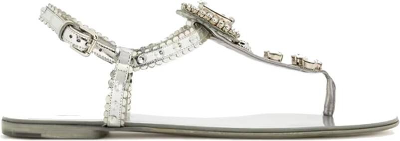 Dolce & Gabbana Sandals Gray Dames