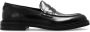 Dolce & Gabbana Geborsteld leren loafers met Penny Slot Black Heren - Thumbnail 5