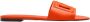 Dolce & Gabbana DG Millennials leren slippers Oranje - Thumbnail 1