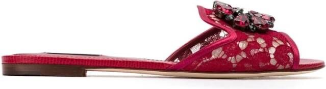 Dolce & Gabbana Schuifregelaars Rood Dames