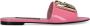 Dolce & Gabbana Instap Sandalen met Ronde Openeus Pink Dames - Thumbnail 1