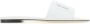 Dolce & Gabbana Ronde Neus Slides van Kalfsleer White Dames - Thumbnail 1
