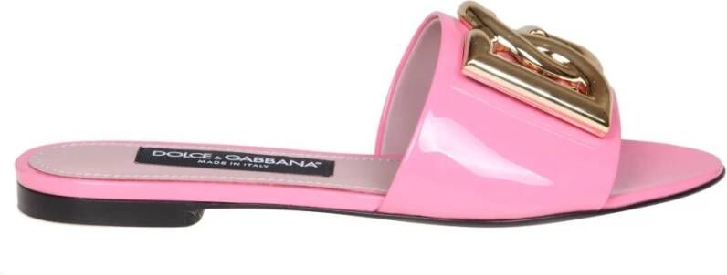 Dolce & Gabbana Sliders Pink Dames
