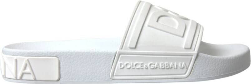 Dolce & Gabbana Sliders White Dames