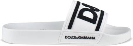 Dolce & Gabbana Sliders Wit Heren