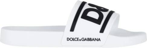 Dolce & Gabbana Sliders Wit Heren