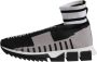 Dolce & Gabbana Slip-On Sneakers met Geribbelde Zool - Thumbnail 1