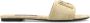 Dolce & Gabbana Raffia Logo Sandalen Beige Dames - Thumbnail 1