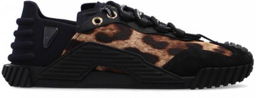 Dolce & Gabbana Sneakers met luipaardprint Bruin