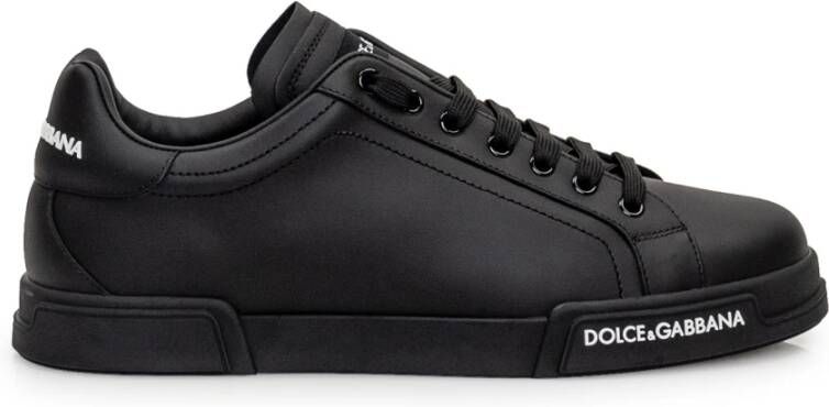 Dolce & Gabbana Vetersluiting in leer in meerdere kleuren Black Heren