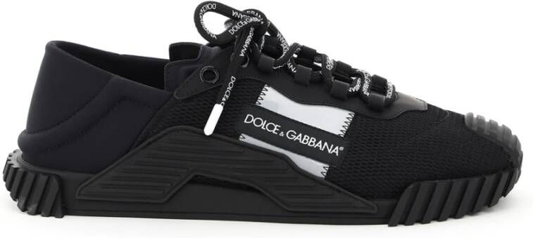 Dolce & Gabbana NS1 sneaker met kalfsleren details