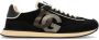 Dolce & Gabbana Velvet en suède kussen sneakers zwart ivoor Black Heren - Thumbnail 1