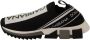 Dolce & Gabbana Black White Sorrento Sport Stretch Sneakers Zwart Heren - Thumbnail 2