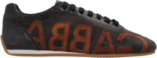 Dolce & Gabbana Sneakers met logo Bruin Heren