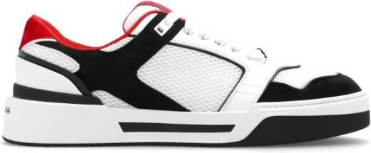 Dolce & Gabbana Witte Sneakers met 3D-effect Details White Heren