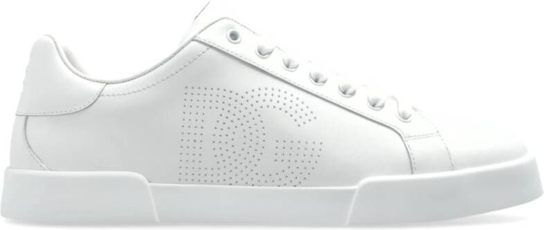 Dolce & Gabbana Sneakers met logo White Heren