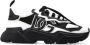 Dolce & Gabbana Mixed Materials Daymaster Sneakers Zwart Heren - Thumbnail 1