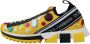 Dolce & Gabbana Gele Sorrento Kristallen Sneakers Schoenen Yellow Dames - Thumbnail 18