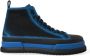 Dolce & Gabbana Canvas High Top Sneakers Zwart Blauw Black Heren - Thumbnail 16