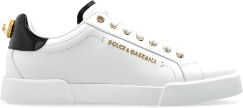 Dolce&Gabbana Low-Top Sneakers 'Portofino' Sneakers in wit