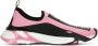 Dolce & Gabbana Roze Stretch Gebreide Sneakers Pink Dames - Thumbnail 1
