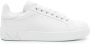 Dolce & Gabbana Witte Leren Sneakers met Ingegraveerd Logo White Dames - Thumbnail 11